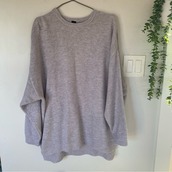 Icone Par Simons Sweaters - Icône Par Simons Purple Sweater Long Size Medium